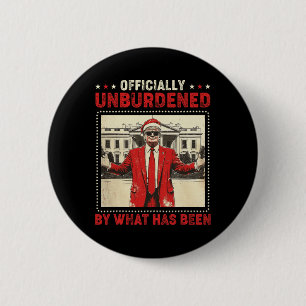 Badge Rond 5 Cm Officiellement Inoccupé Par Ce Qui A Été Trump Vic