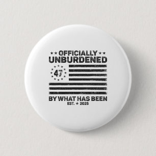 Badge Rond 5 Cm Officiellement Inoccupé Par Ce Qui A Été Trump Vic