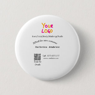 Badge Rond 5 Cm offre de services de remise en salon de massage Sp