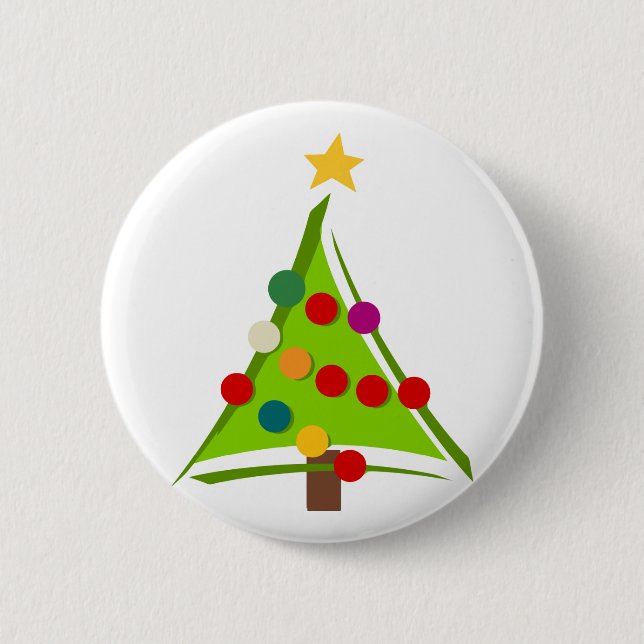 Badge Rond 5 Cm Oh Christmas Tree Tshirts et cadeaux (Devant)