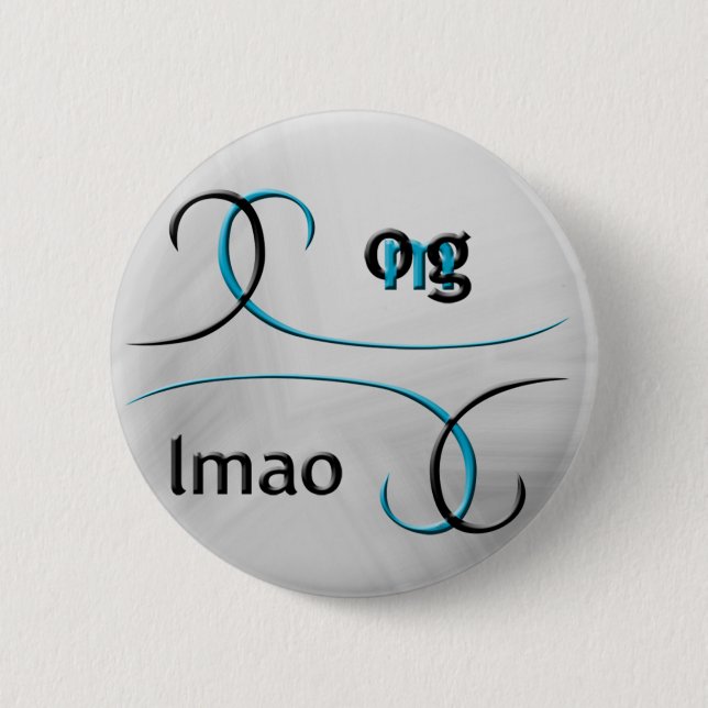 Badge Rond 5 Cm Oh mon Dieu ! (Devant)