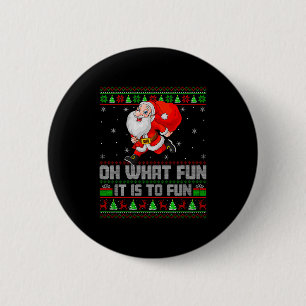 Badge Rond 5 Cm Oh Quelle Amusement Que De Courir Drôle De Père No