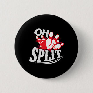 Badge Rond 5 Cm Oh Split ! Championnat de football