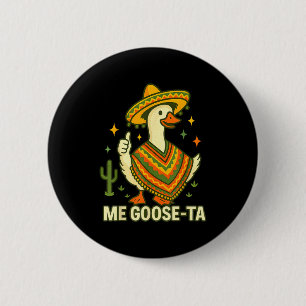 Badge Rond 5 Cm Oie va cinq de mayo drôle de dicton mexicain fiest