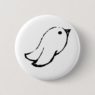 Badge Rond 5 Cm Oiseau d'Emo