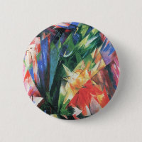 Oiseaux (Vogel) par Franz Marc, Art Cubisme Vintag