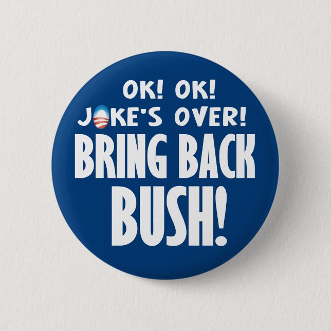 Badge Rond 5 Cm OK ! OK ! Plaisanteries plus de ! (Devant)