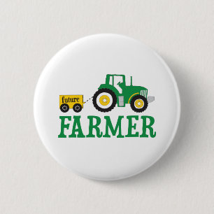 Badge Rond 5 Cm Old Macdonald a une ferme Ma vie agricole pour les