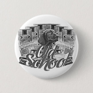 Badge Rond 5 Cm Old School