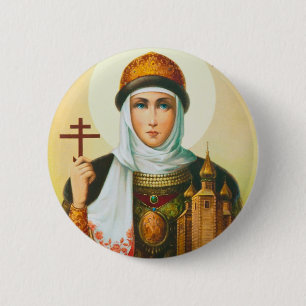 Badge Rond 5 Cm Olga