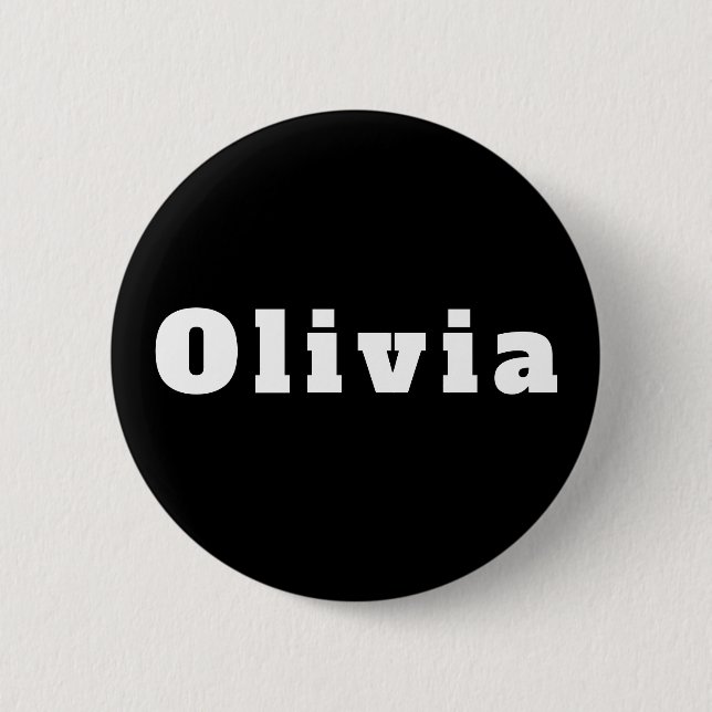Badge Rond 5 Cm Olivia (Devant)