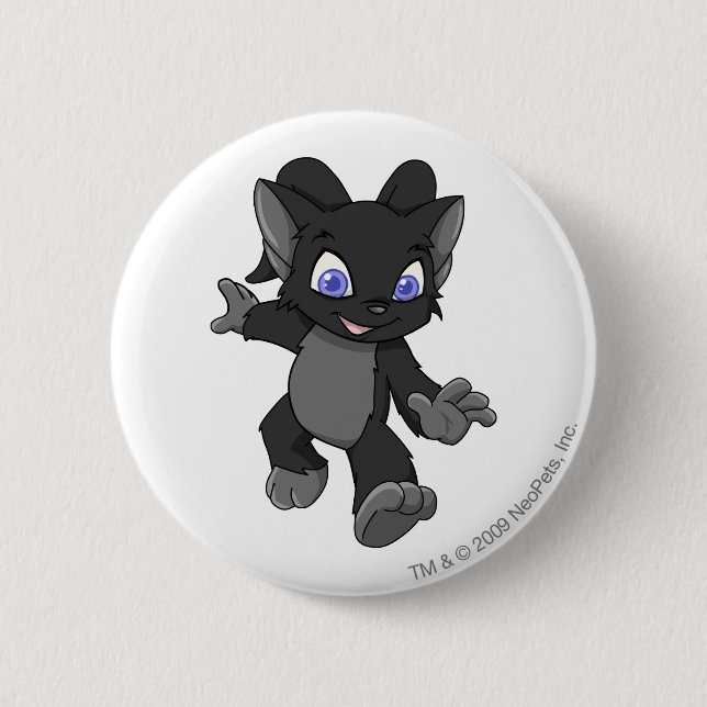 Badge Rond 5 Cm Ombre d'Acara (Devant)