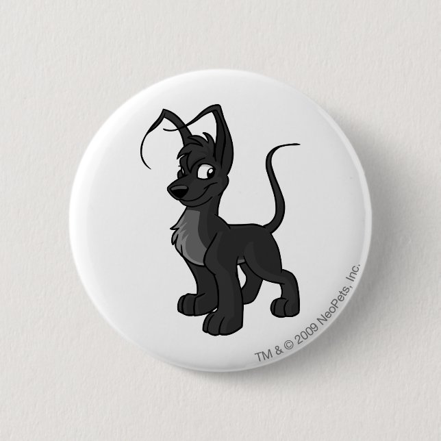 Badge Rond 5 Cm Ombre de Gelert (Devant)