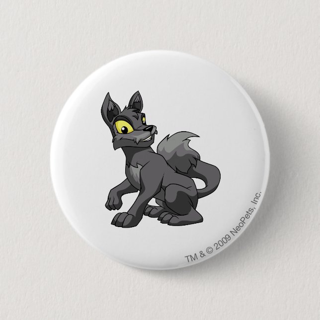 Badge Rond 5 Cm Ombre de Lupe (Devant)