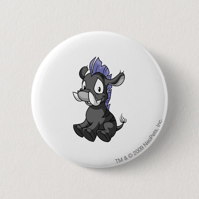 Badge Rond 5 Cm Ombre de Moehog (Devant)