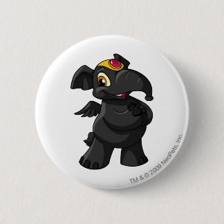 Badge Rond 5 Cm Ombre d'Elephante