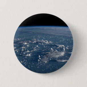 Badge Rond 5 Cm Ombres Des Nuages De L'Autre Côté De La Mer Philip