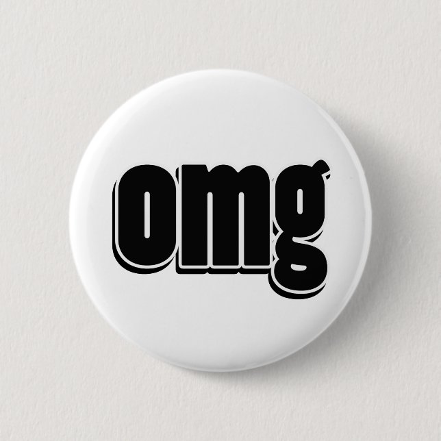 BADGE ROND 5 CM OMG (Devant)