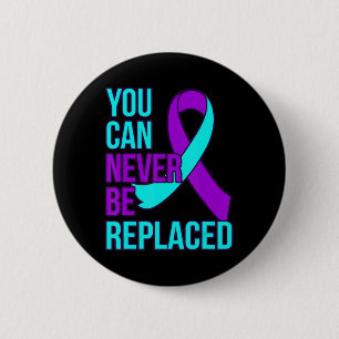 Badge Rond 5 Cm On Ne Peut Jamais Remplacer Le Soutien À La Sensib