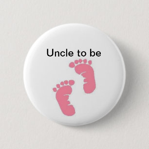 Badge Rond 5 Cm Oncle à être