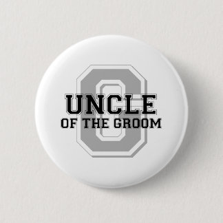 Badge Rond 5 Cm Oncle de l'acclamation de marié