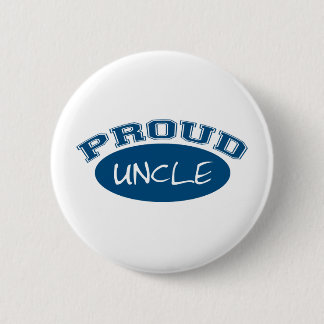 Badge Rond 5 Cm Oncle fier (bleu)