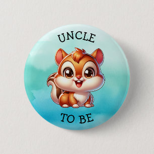 Badge Rond 5 Cm Oncle Le Baby shower des créations forestières,