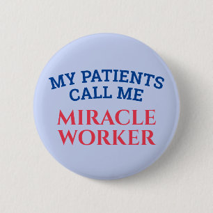 Badge Rond 5 Cm Oncologie Professionnels Remerciements Bouton Cade