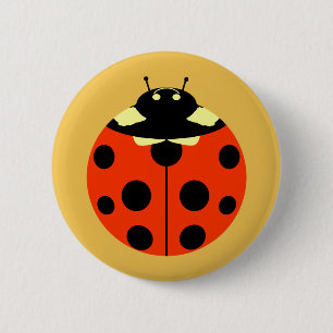 Badge Rond 5 Cm One ladybug