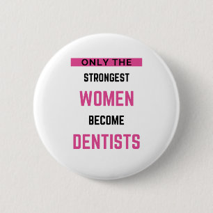 Badge Rond 5 Cm Only The Strongest