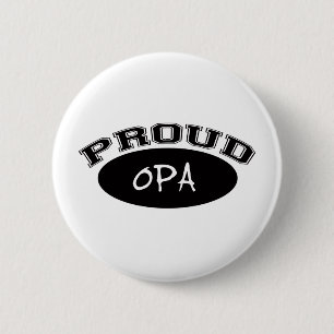 Badge Rond 5 Cm Opa fier (noir)