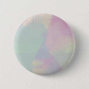 Badge Rond 5 Cm Opale d'abrégé sur aquarelle de série d'hortensia