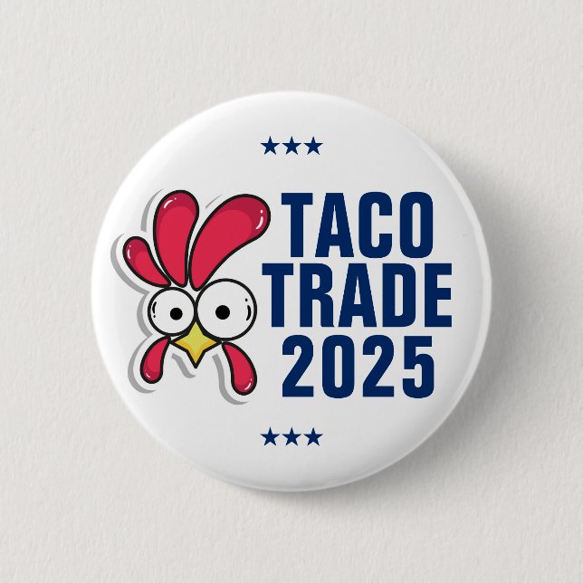 Badge Rond 5 Cm Opinion politique anti-Trump (Devant)