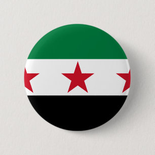 Badge Rond 5 Cm opposition de la Syrie