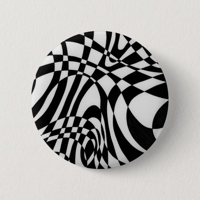 Badge Rond 5 Cm Optic #1 by Michael Moffa c1991 (Devant)