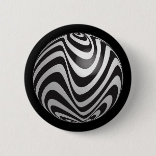 Badge Rond 5 Cm Optique via le bouton Formes