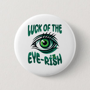 Badge Rond 5 Cm Optométrie St Patricks Day Optométriste Opticien œ