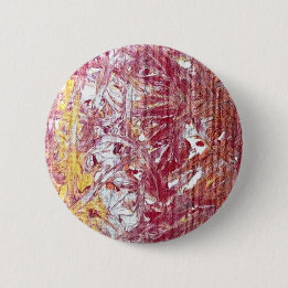 Badge Rond 5 Cm Or, Argent, Rouge, Or Rose, Œuvre d'Art en Marbre