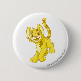 Badge Rond 5 Cm Or de Kougra