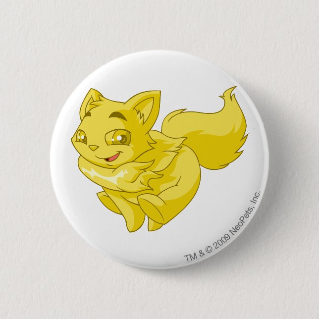 Badge Rond 5 Cm Or de Wocky (Devant)
