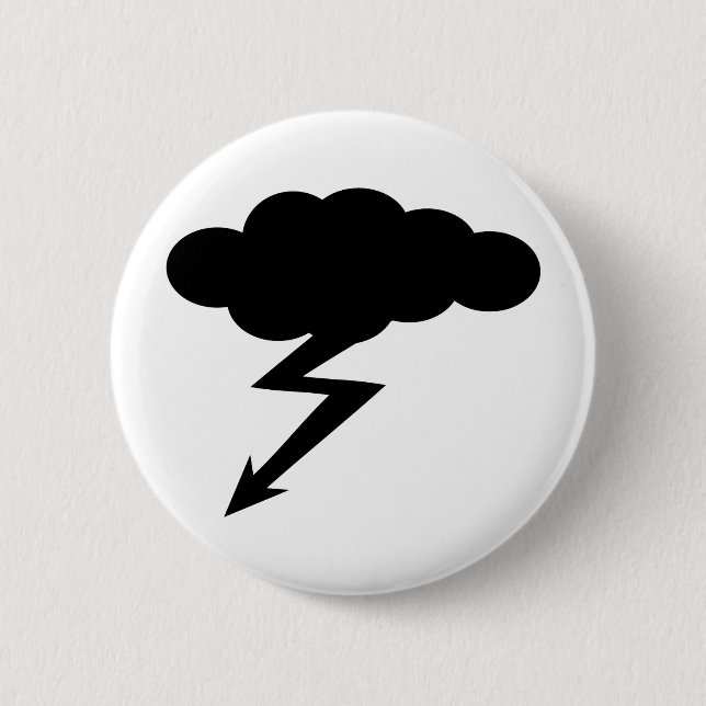 Badge Rond 5 Cm orage (Devant)