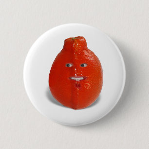 Badge Rond 5 Cm Orange Boy