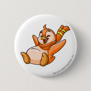 Badge Rond 5 Cm Orange de Bruce