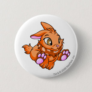 Badge Rond 5 Cm Orange de Cybunny