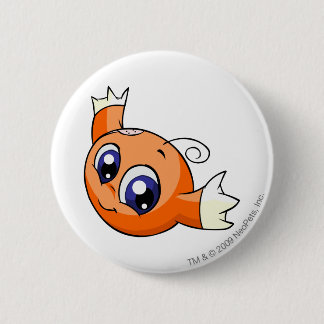 Badge Rond 5 Cm Orange de Kiko