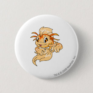 Badge Rond 5 Cm Orange de Koi