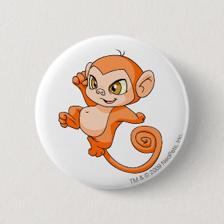 Badge Rond 5 Cm Orange de Mynci