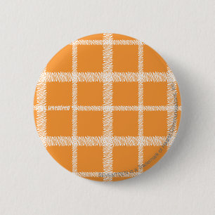 Badge Rond 5 Cm Orange de plaid
