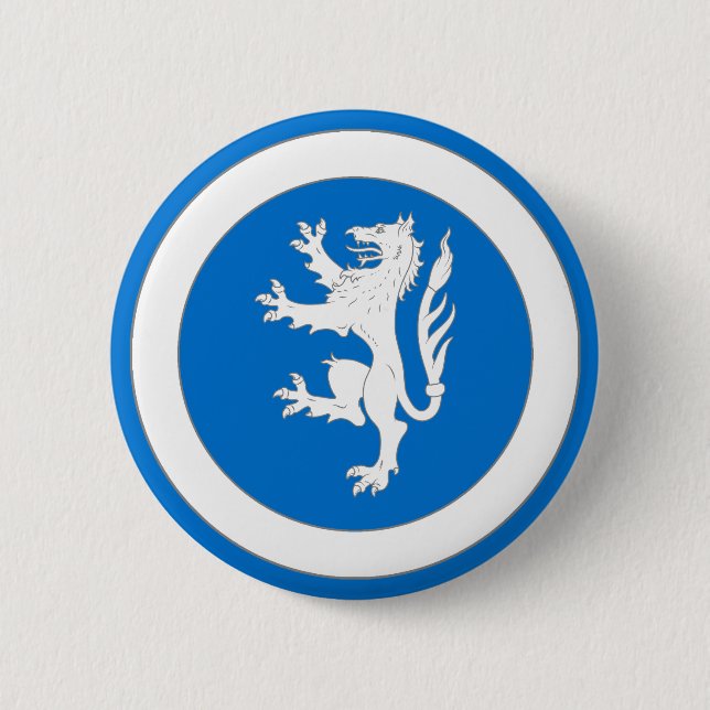 Badge Rond 5 Cm Order of the Silver Tyger Button (Devant)