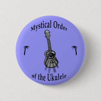 Badge Rond 5 Cm Ordre mystique de l'ukulélé